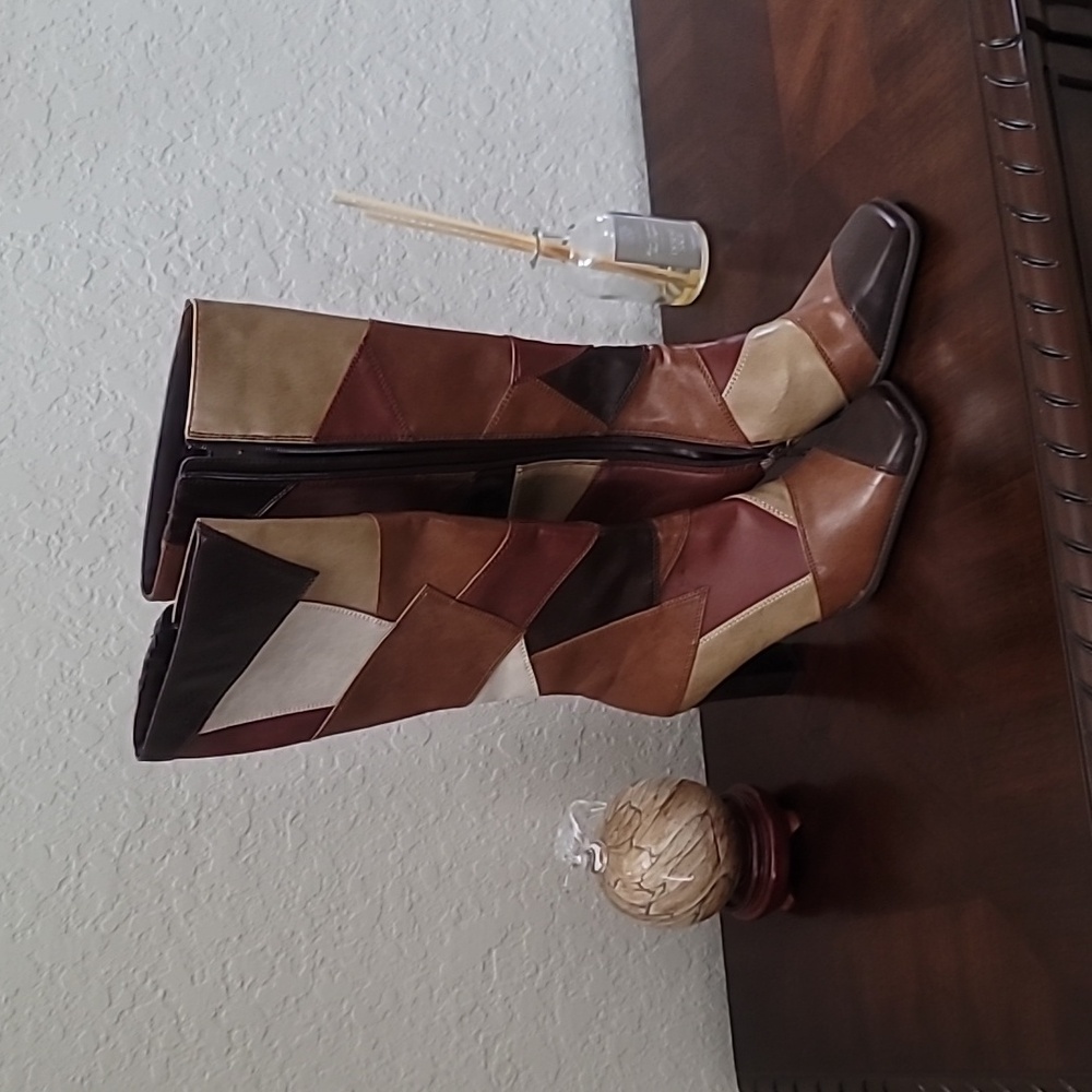 Women's heeled boots,  size 8.5M